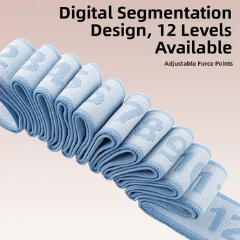 Йога съпротивителна лента за изграждане на мускули и цифрова съпротива, предназначена за средна възраст и възрастни; тренира големия седалищен мускул и крака (Материал: Друг; Марка: Друг).