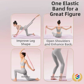 Фитнес еластични ленти за йога – ленти за тренировка на гръб и разтягане на раменете (Материал: Друг; Марка: Друга)
