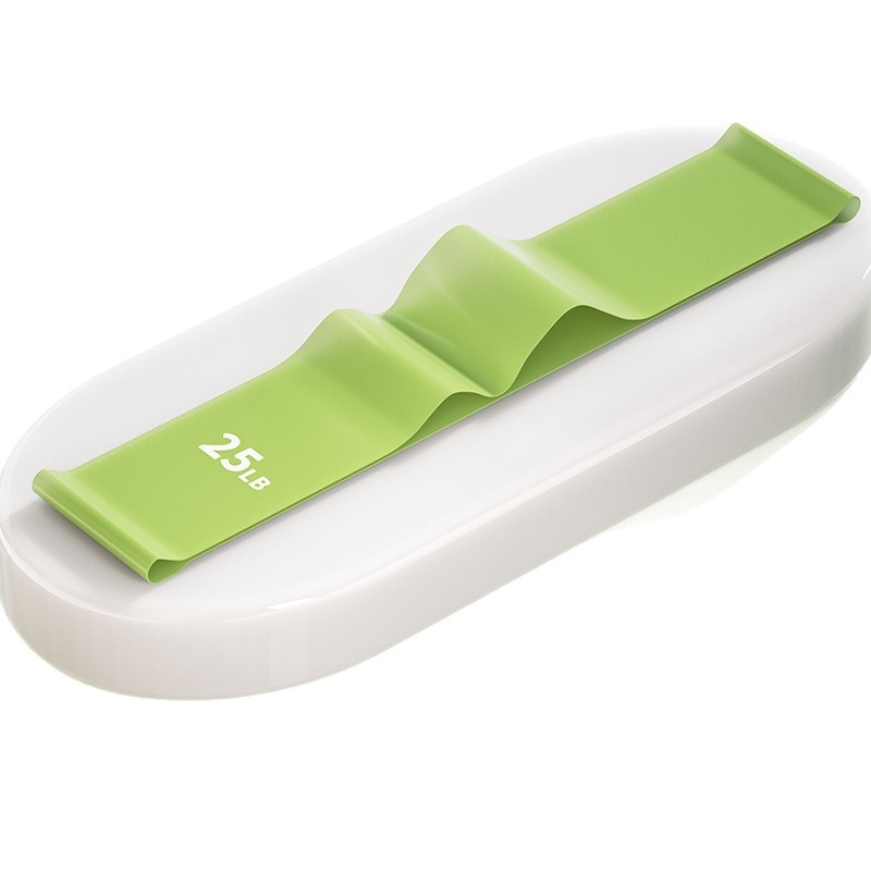 Йога еластична лента за тренировки — силиконова лента, марка Shujinbao; за йога, фитнес и упражнения за дупе