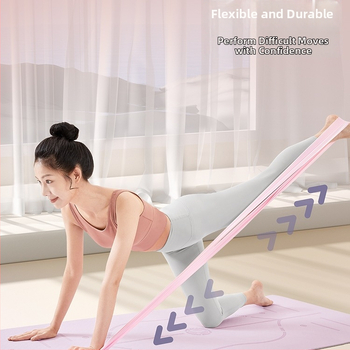 Йога лента за съпротива за гръб и седалище – разтягане на гръб и рамене, фитнес лента, Код на продукта Yrt-llq240713, Материал: Друг, Марка: Друг