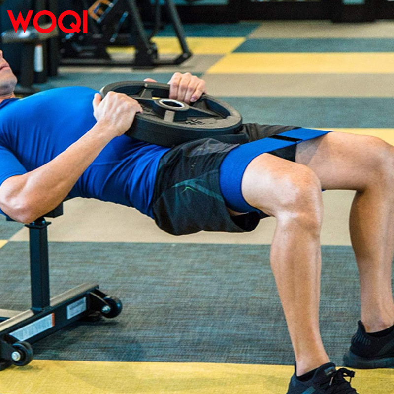 WOQI set elastičnih traka/špage za jogu za vježbanje nogu s kukom krugom — poliester-pamučni materijal, fitness oprema (3 seta)