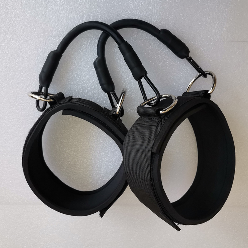 Trăgător pentru antrenamentul forței picioarelor pentru sprinturi și atletism – bandă elastică de tragere, materiale PP/Nylon/Oțel