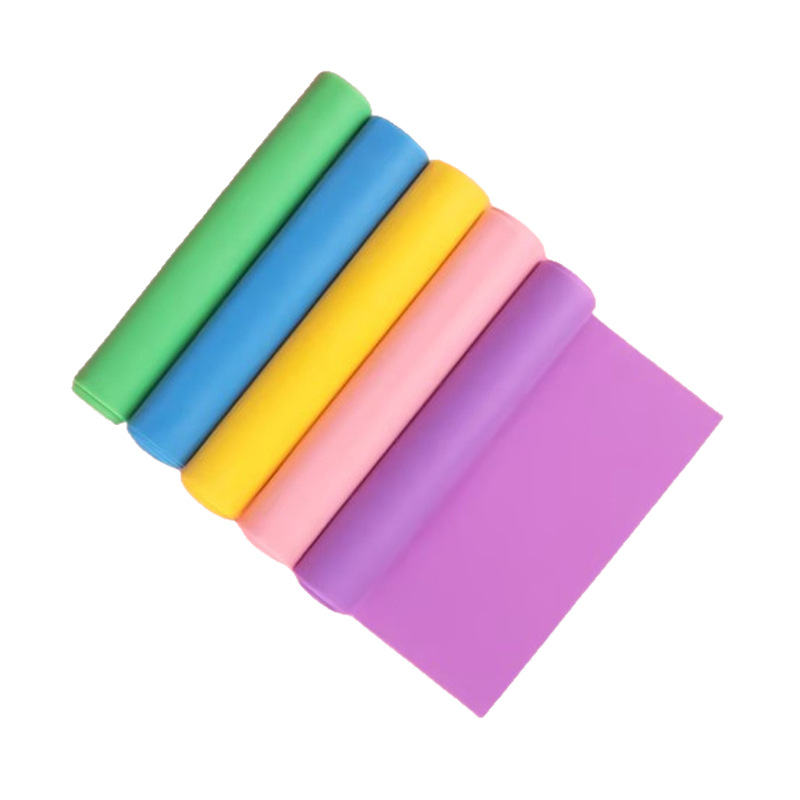 Ekologiškai draugiška latekso fitneso atsparumo juosta – daugiafunkcinė juosta jogai ir tempimui, su pritaikytomis specifikacijomis