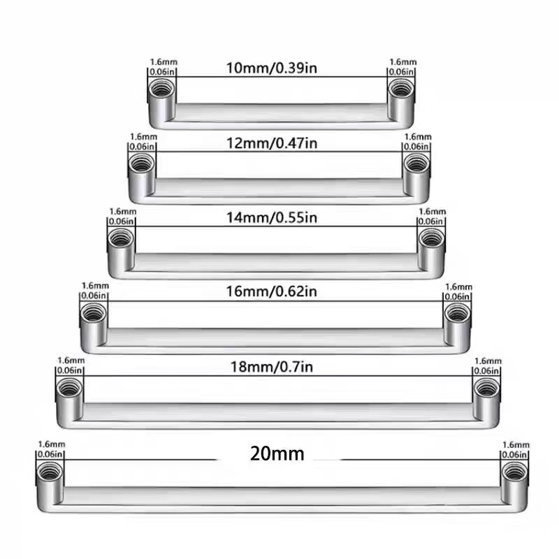 F136 Титанов двуглавен прав ъгъл шип за ключица за подкожно имплантиране — Материал: титиева сплав; Чистота: G23 титаний; Обработка: полиране; Произход: Донггуан; Номер на изделието Xt-t019