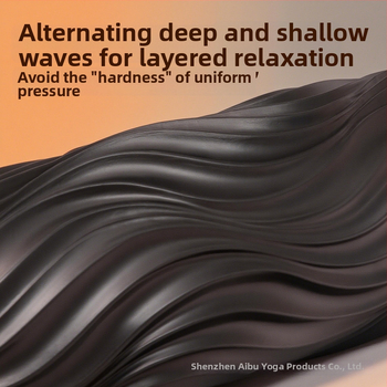 Profesionālais EVA putu rulītis jogai un masāžai – ciets rulītis muskuļu atslābināšanai, muguras masāžai un kāju fitnesam