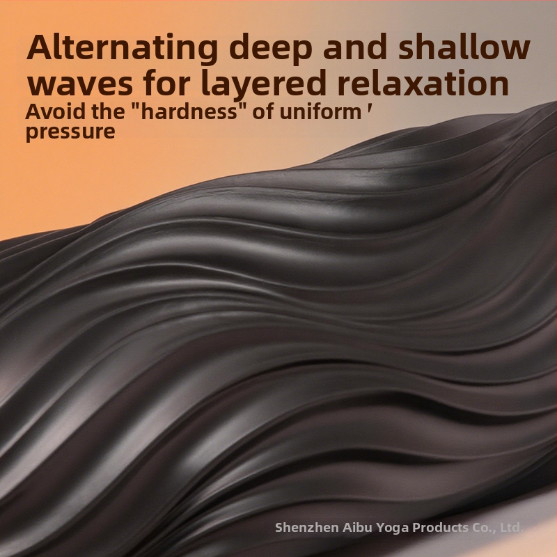 Profesionālais EVA putu rulītis jogai un masāžai – ciets rulītis muskuļu atslābināšanai, muguras masāžai un kāju fitnesam