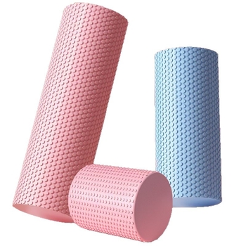 Joga kolonna ar cieta putu kodolu – iesācējiem, muguras masāžas rullis Pilates un fitnesam (Materiāls: PP; Zīmols: Other)