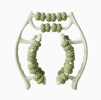 Roata pentru slăbire a picioarelor — clemă circulară pentru picior, ax din spumă, dispozitiv multifuncțional pentru relaxarea mușchilor picioarelor