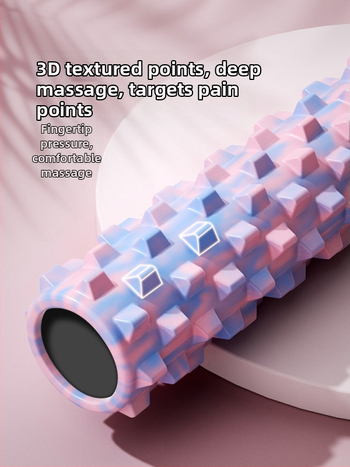 Ciets putu masas rullis muskuļu relaksācijai, kāju tonizēšanai – jogas aprīkojums; Materiāls: Silk flower; Zīmols: Other