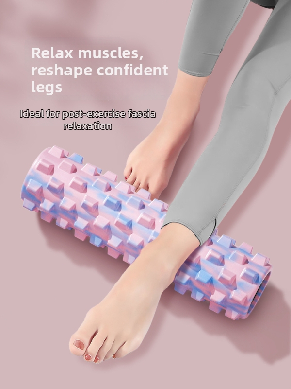 Ciets putu masas rullis muskuļu relaksācijai, kāju tonizēšanai – jogas aprīkojums; Materiāls: Silk flower; Zīmols: Other