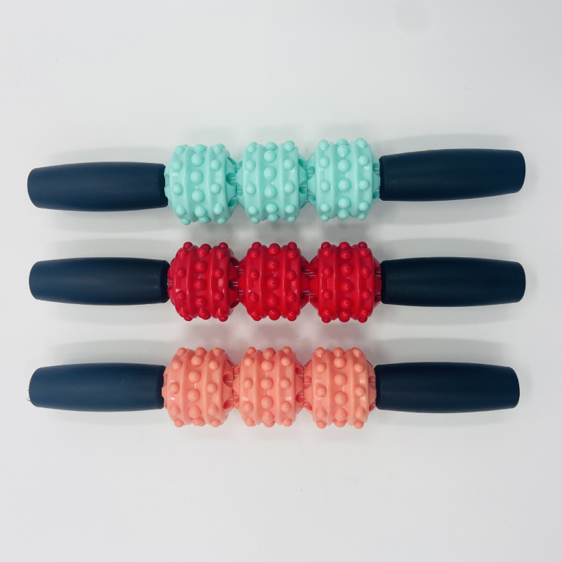 Baston fascial pentru masaj – Juxingyou, baston Pilates, accesorii de yoga, rolă de spumă pentru fitness și relaxare