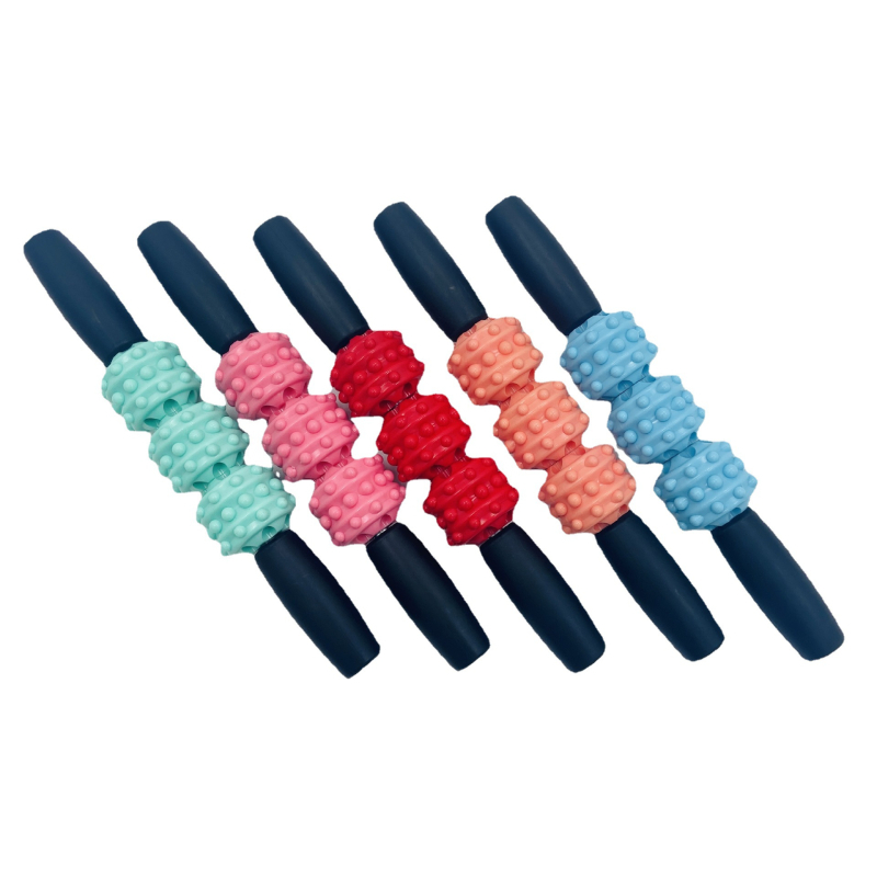 Baston fascial pentru masaj – Juxingyou, baston Pilates, accesorii de yoga, rolă de spumă pentru fitness și relaxare