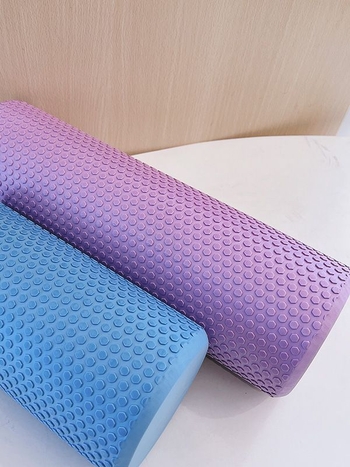 EVA jogas kolonna ar cietu putu kātu, sešstūraina tekstūra – Hongbuji, Pilates un jogai