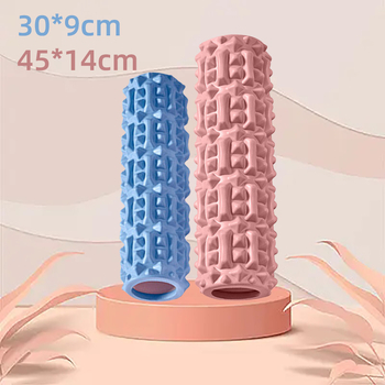 Beinan joga rulļš ar EVA+PP, pārnēsājams masāžas rulītis viduklim, mugurai, kājām un pēdām; OEM/ODM ar logotipu