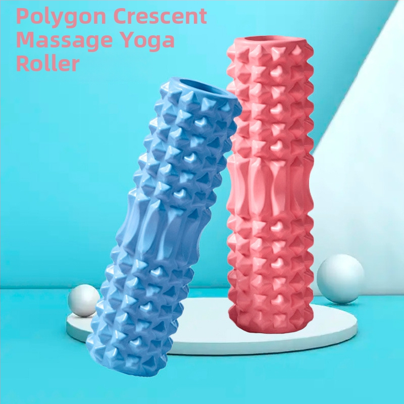 Beinan joga rulļš ar EVA+PP, pārnēsājams masāžas rulītis viduklim, mugurai, kājām un pēdām; OEM/ODM ar logotipu