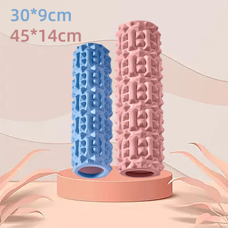 Beinan joga rulļš ar EVA+PP, pārnēsājams masāžas rulītis viduklim, mugurai, kājām un pēdām; OEM/ODM ar logotipu