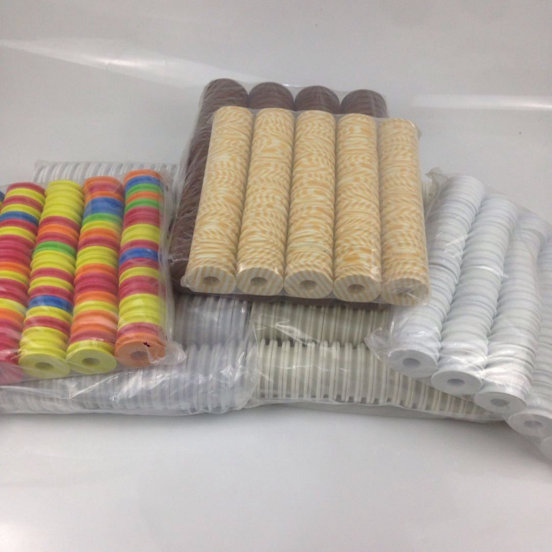 Foam fishing line spool with wood-grain winding coil; main reel; material: foam; origin: China