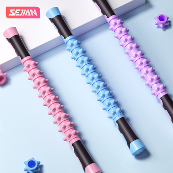 Масажна пръчка за прасци и гръб – меридиан фитнес ролер за йога и релаксация