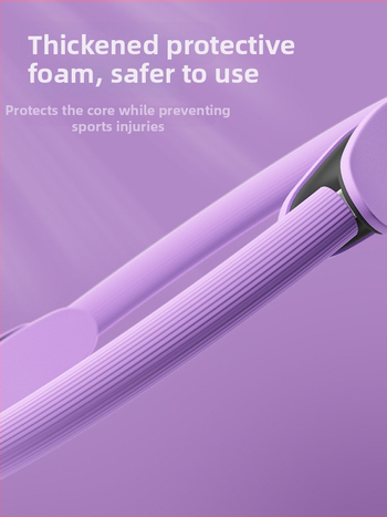 Pilates kör ívelt fogantyúval, üvegszálas+PP, magas rugalmasság