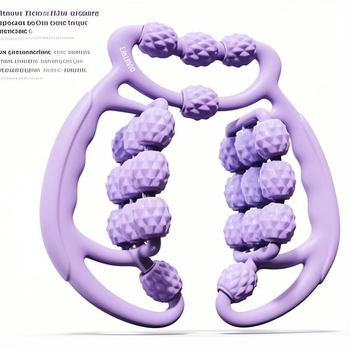 WORLDS ONE йога пръстен масажор със клип за крак и шипован масаж – масажор за прасци, многофункционален йога помощник, ABS