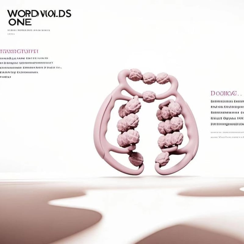 WORLDS ONE йога пръстен масажор със клип за крак и шипован масаж – масажор за прасци, многофункционален йога помощник, ABS