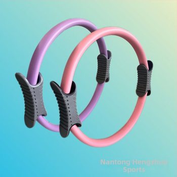 Пилатес пръстен с каучуково покритие за домашен фитнес — Hengshuo, помощник за йога и пилатес