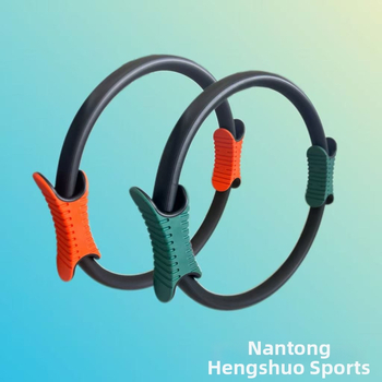 Пилатес пръстен с каучуково покритие за домашен фитнес — Hengshuo, помощник за йога и пилатес