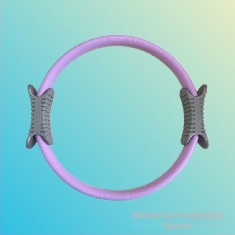 Пилатес пръстен с каучуково покритие за домашен фитнес — Hengshuo, помощник за йога и пилатес