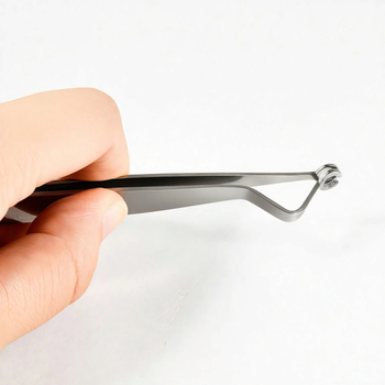 Пирсинг инструменти за пробиване от неръждаема стомана, кръгли позициониращи клещи, полирана повърхност, унисекс стил, индивидуално опаковани