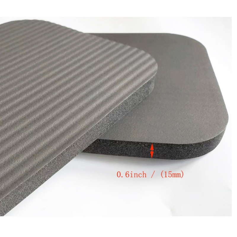 NBR aizsargājošs ceļgalu un elkoņu komplekts ar jogas paklājiņu, abs riteņa paliktni un planka atbalsta paliktni