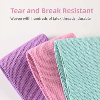 Резистентна лента за клякане с йога пръстен и тазобедрен пръстен – полиестер памук, Yi key, аксесоари за йога