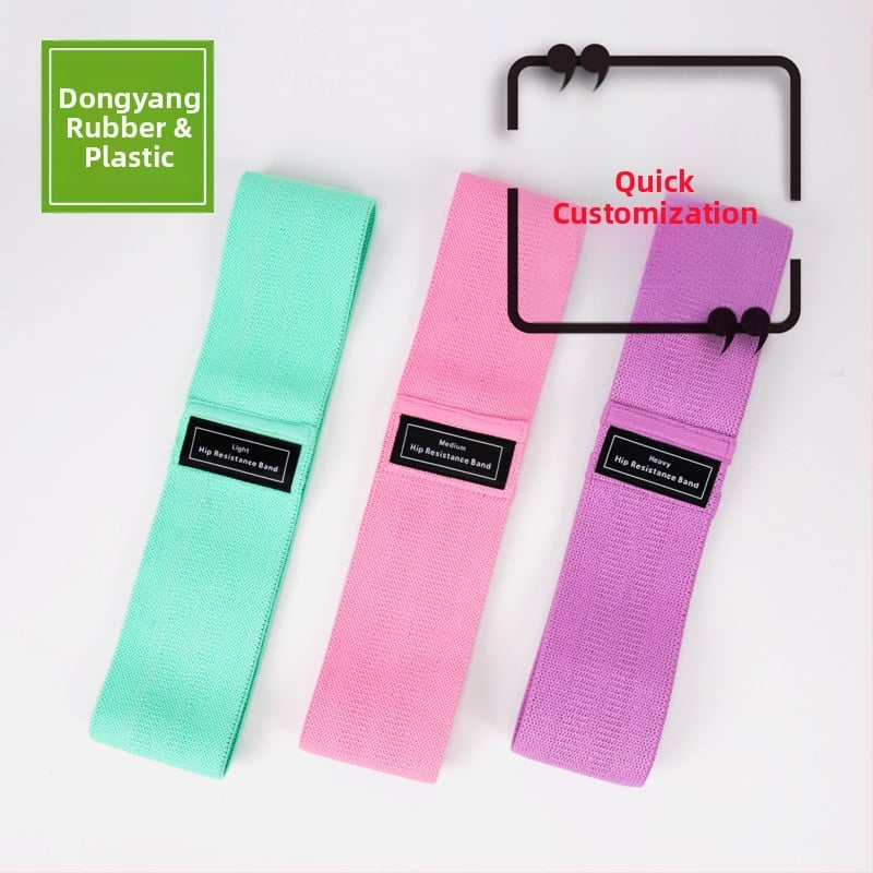 Резистентна лента за клякане с йога пръстен и тазобедрен пръстен – полиестер памук, Yi key, аксесоари за йога