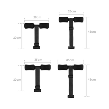 Hasizom-edzés segédeszköz — hasi retractőr, nem összecsukható, 500 g, méretei 31×30/48 cm, anyag: műanyag/szivacs