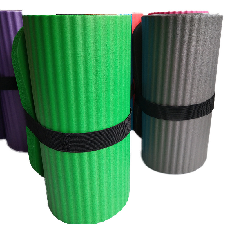 NBR подложка за коляното за йога и упражнения на пода — за начинаещи, 15 мм дебелина, 165 g