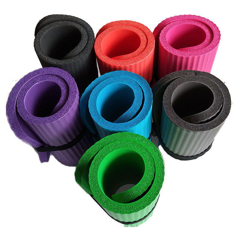 NBR подложка за коляното за йога и упражнения на пода — за начинаещи, 15 мм дебелина, 165 g