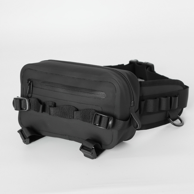 Geantă de talie impermeabilă pentru pescuit cu suport pentru undi și design crossbody, TPU material, brand uunee