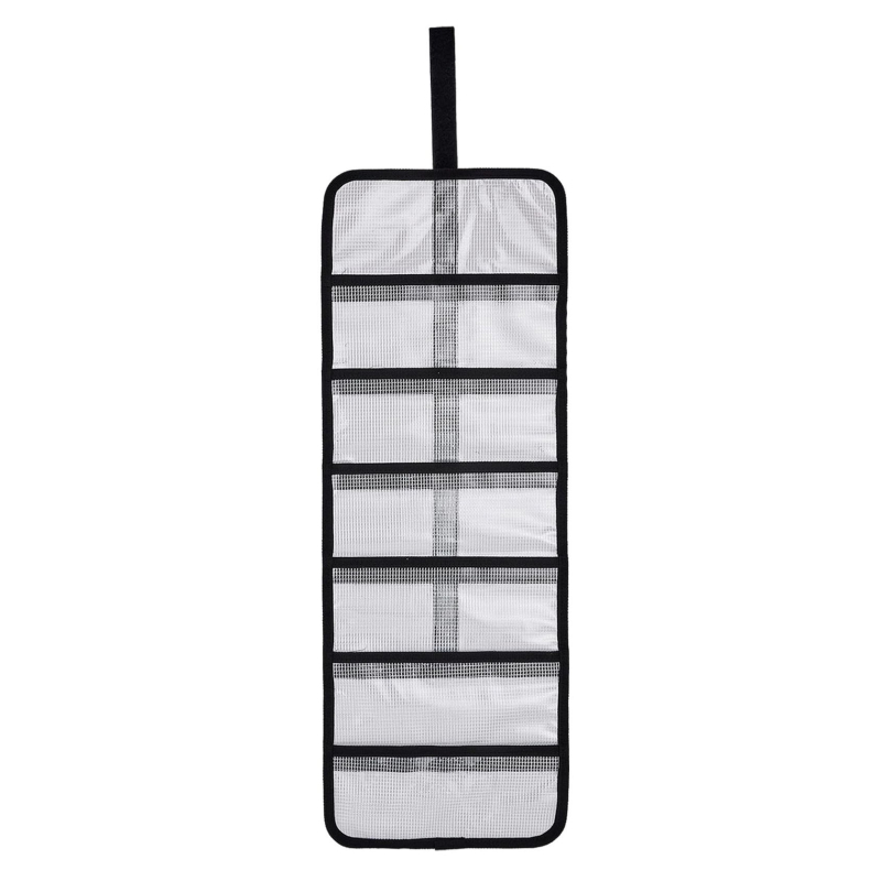 Сгъваема прозрачна чанта за примамки и риболовно оборудване – PVC материал, не е водонепропусклива, голям капацитет, преносима