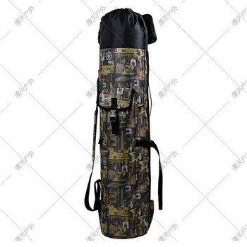 mydays Чанта за риболовни пръти – голям капацитет, водоустойчива, за съхранение на риболовна линия и пръчка, 600D Oxford плат