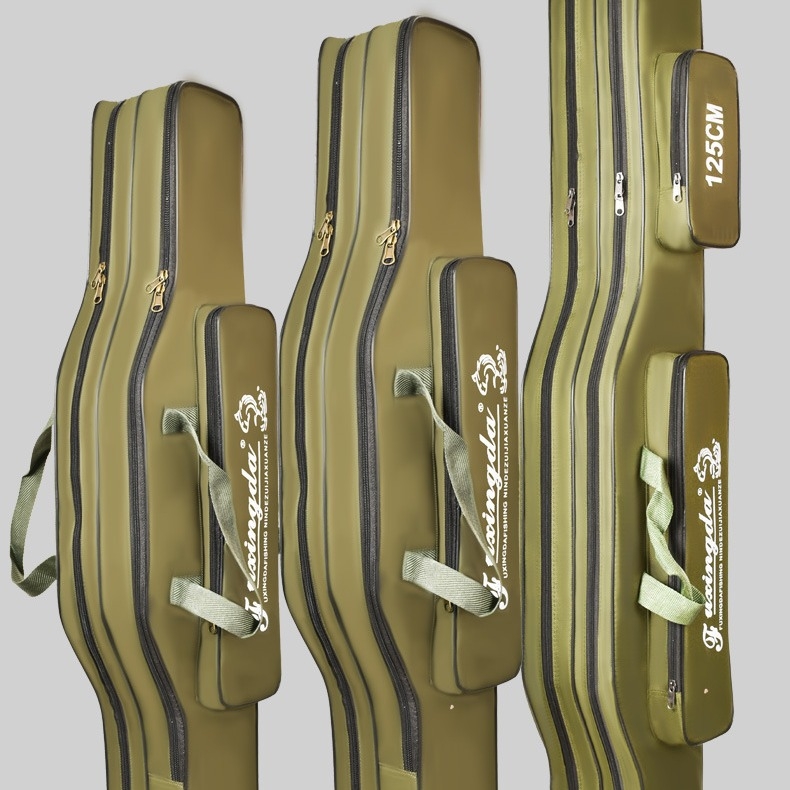 Horgászbot táska, nagy kapacitású, könnyű, nem vízálló