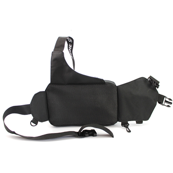 Weifishing платнена чанта за риболовни принадлежности с колан, водоустойчива, за съхранение на примамки, въдица, линия и макара