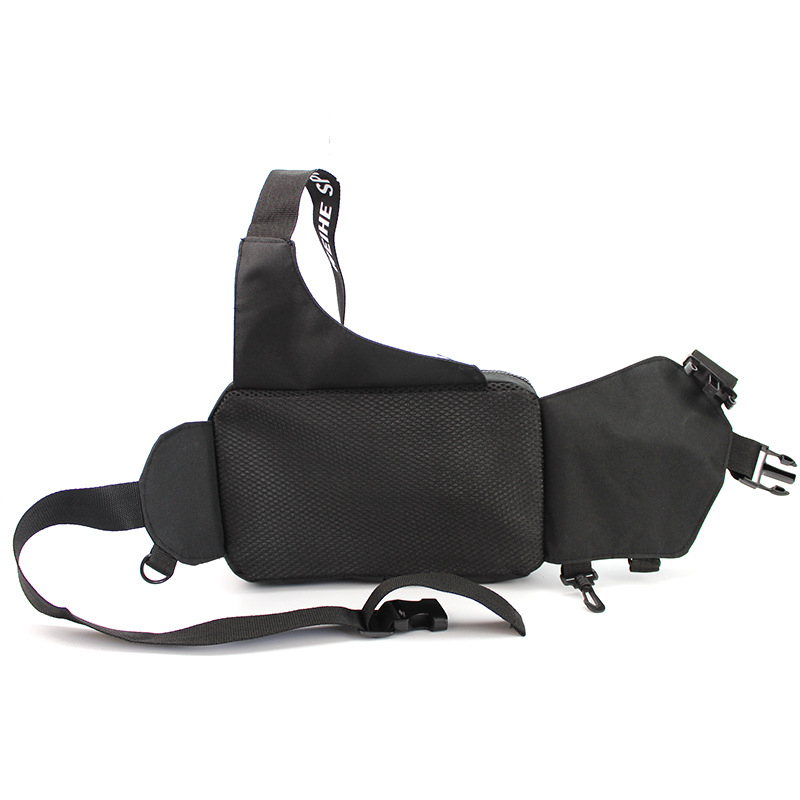 Weifishing платнена чанта за риболовни принадлежности с колан, водоустойчива, за съхранение на примамки, въдица, линия и макара