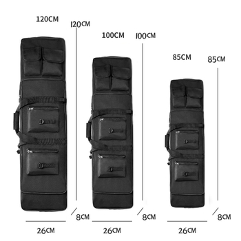 Guangzhou Wolf Slave морска риболовна чанта, найлонова, водоустойчива, двуслойна конструкция, отделения за пръчка, макара, примамка и линия