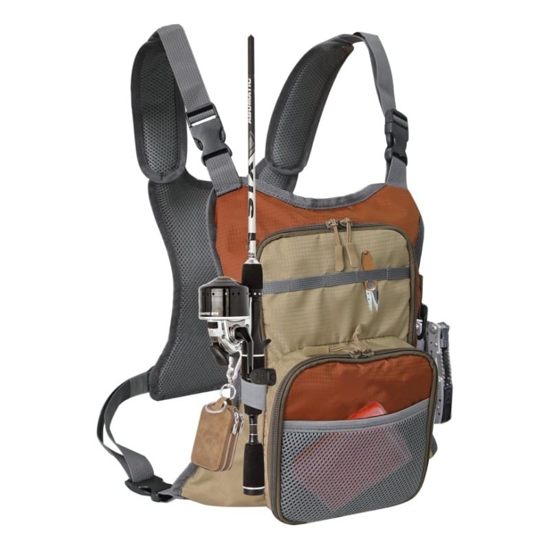 Многофункционална водоустойчива гръдна чанта за риболов, издръжлива, Oxford плат, голям капацитет, лека