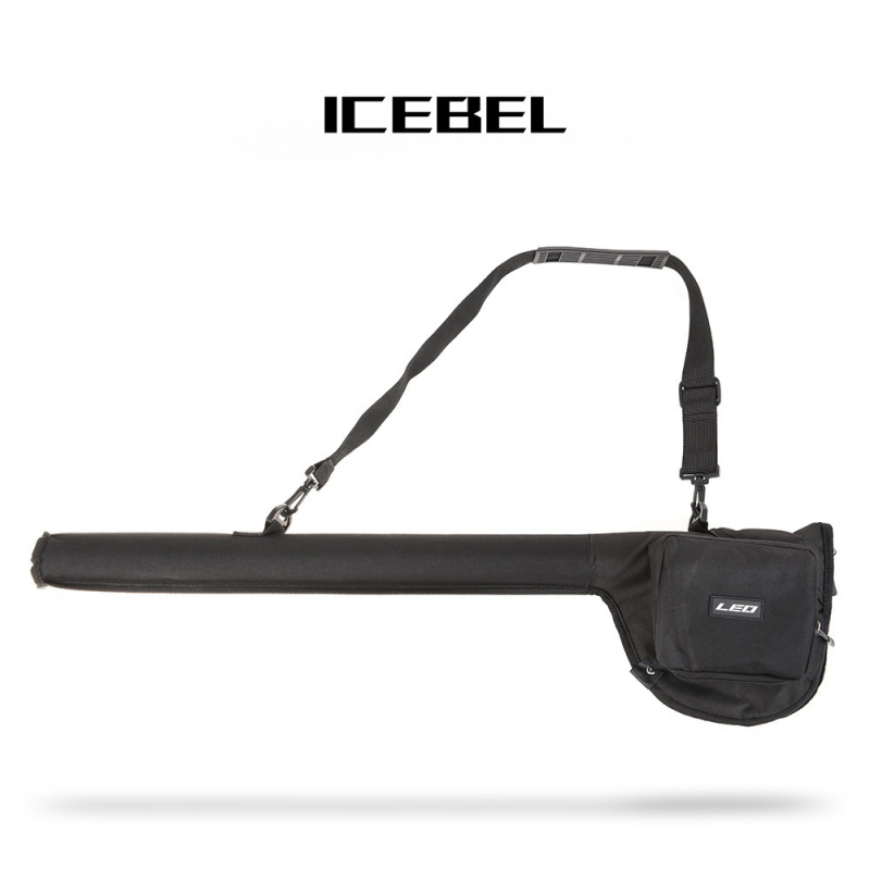 Сак за Fly Fishing Rod – платнен, преносим с твърд тръбен корпус за прът, линия, примамки и макари