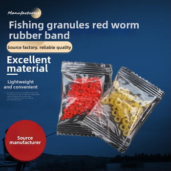 Комплект риболовни аксесоари: гумени ластици, гумен калъф и гумени пръстени в пакет; материал гума; лицензиран частен етикет