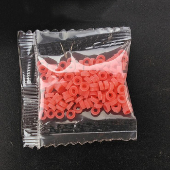 Комплект риболовни аксесоари: гумени ластици, гумен калъф и гумени пръстени в пакет; материал гума; лицензиран частен етикет