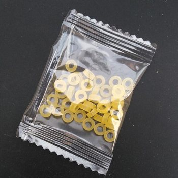 Комплект риболовни аксесоари: гумени ластици, гумен калъф и гумени пръстени в пакет; материал гума; лицензиран частен етикет