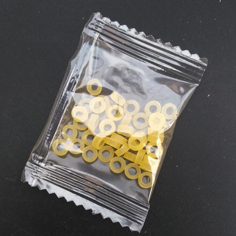 Комплект риболовни аксесоари: гумени ластици, гумен калъф и гумени пръстени в пакет; материал гума; лицензиран частен етикет