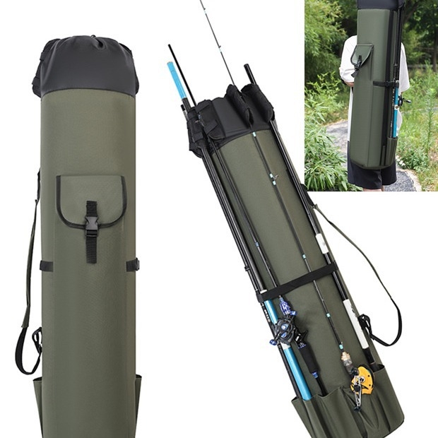 Torba za štap za ribolov od najlonske tkanine, za nošenje ribolovnog opreme, nije vodootporna