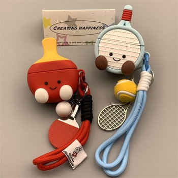 Θήκη προστασίας AirPods από σιλικόνη, Καρτούν στυλ, ανάγλυφη κατασκευή, Συμβατή με AirPods 1/2/3/4 γενιά και Pro 2